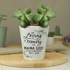 Eleanoras Personalised In Loving Memory Plant Pot Plant Pots