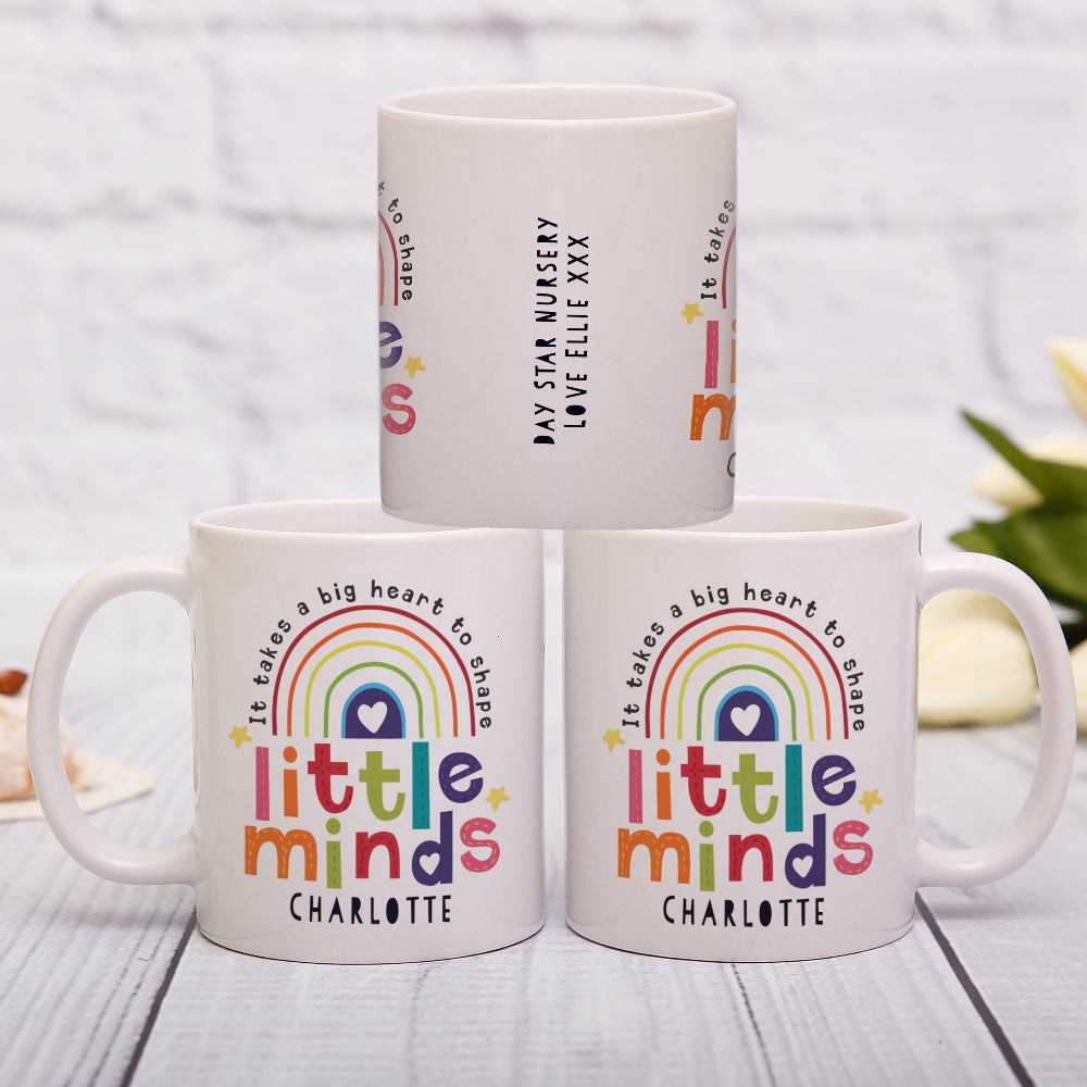 Eleanoras Personalised Shape Little Minds Mug Mugs