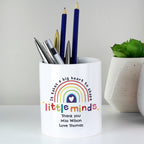 Eleanoras Personalised Shape Little Minds Ceramic Storage Pot 
