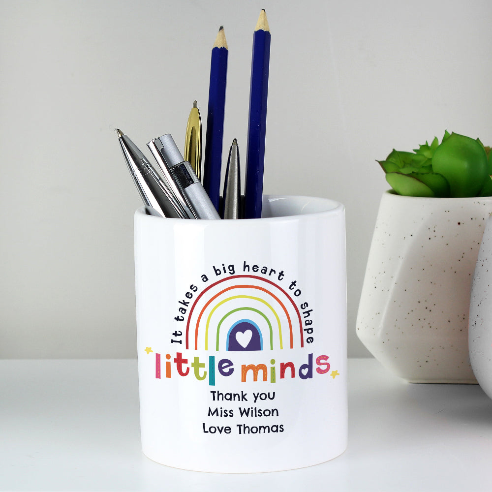 Eleanoras Personalised Shape Little Minds Ceramic Storage Pot 