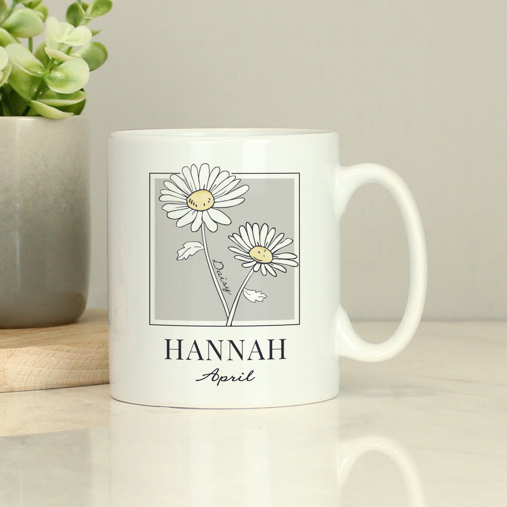 Eleanoras Personalised Birth Flower Mug Mugs