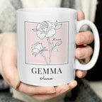 Eleanoras Personalised Birth Flower Mug Mugs
