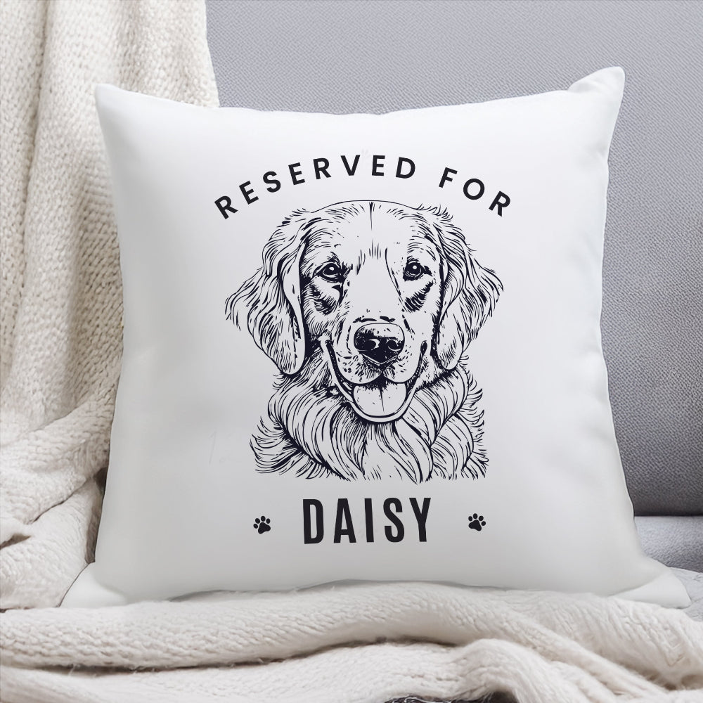 Eleanoras Personalised Reserved For Dog Breed Cushion Cushions & Covers