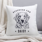 Eleanoras Personalised Reserved For Dog Breed Cushion Cushions & Covers
