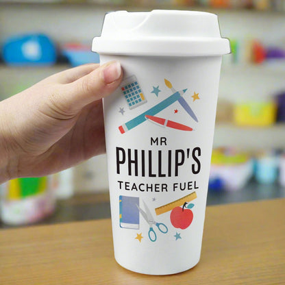 TEACHER PERSONALISED ECO TRAVEL CUP