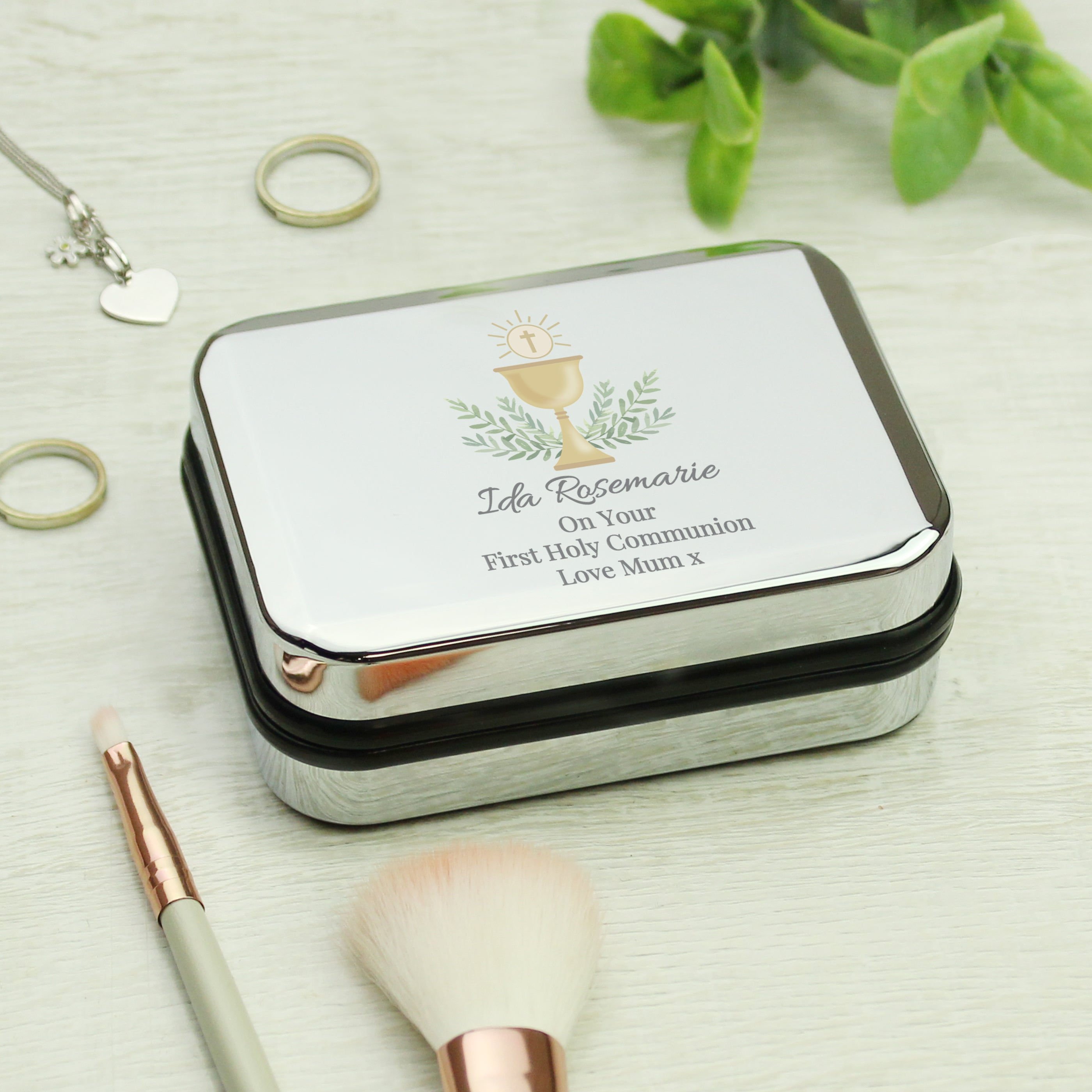 Eleanoras Personalised First Holy Communion Necklace Gift Box 