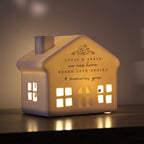 Personalised Floral LED House