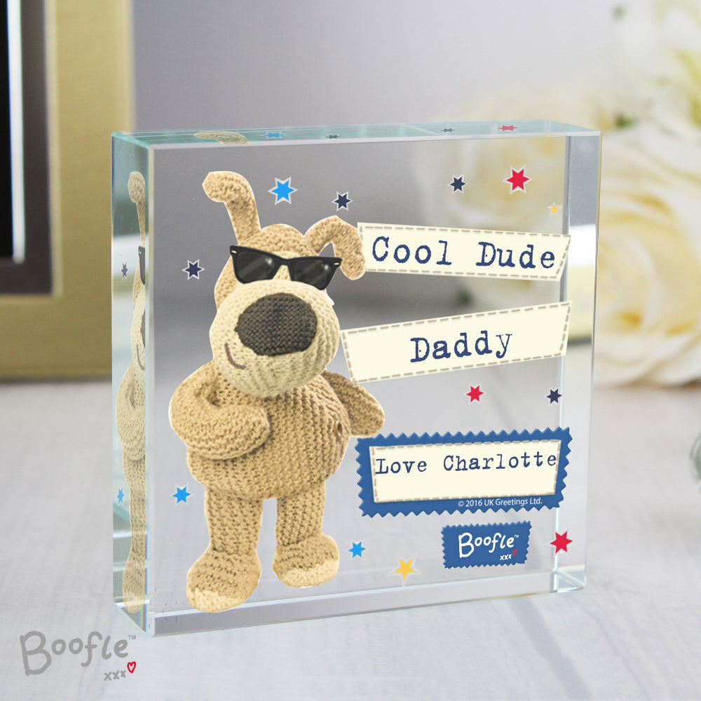 Eleanoras Personalised Boofle Stars Crystal Token Keepsakes