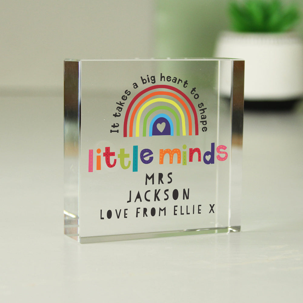 Eleanoras Personalised Shape Little Minds Crystal Token 