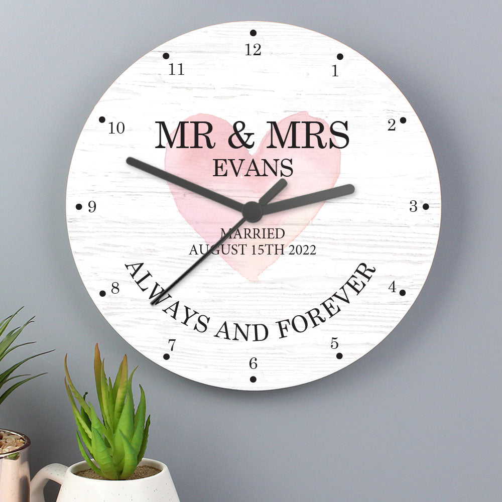 Eleanoras ALWAYS & FOREVER COUPLES CLOCK Clocks