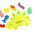 Eleanoras Wooden Dinosaur Personalised Stacker Toy 