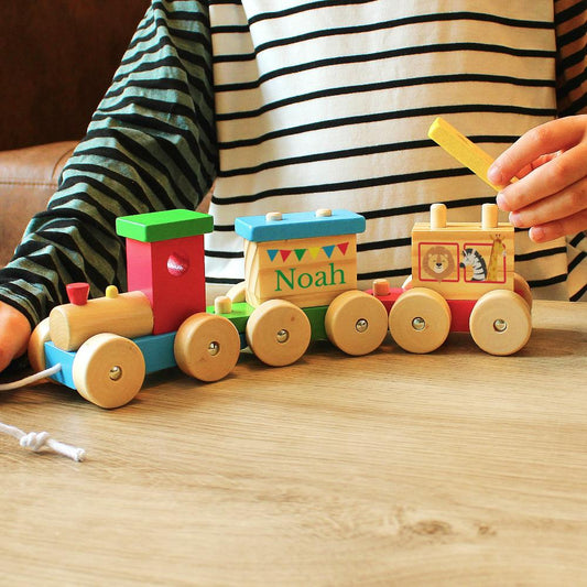 Eleanoras CIRCUS TRAIN PERSONALISED TOY 