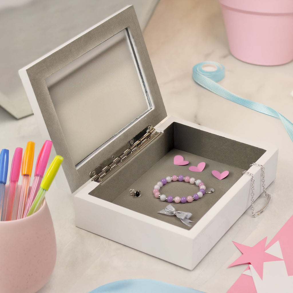 Eleanoras Personalised Butterfly Initial Jewellery Box Jewellery Storage