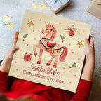 Personalised Unicorn Christmas Eve Box