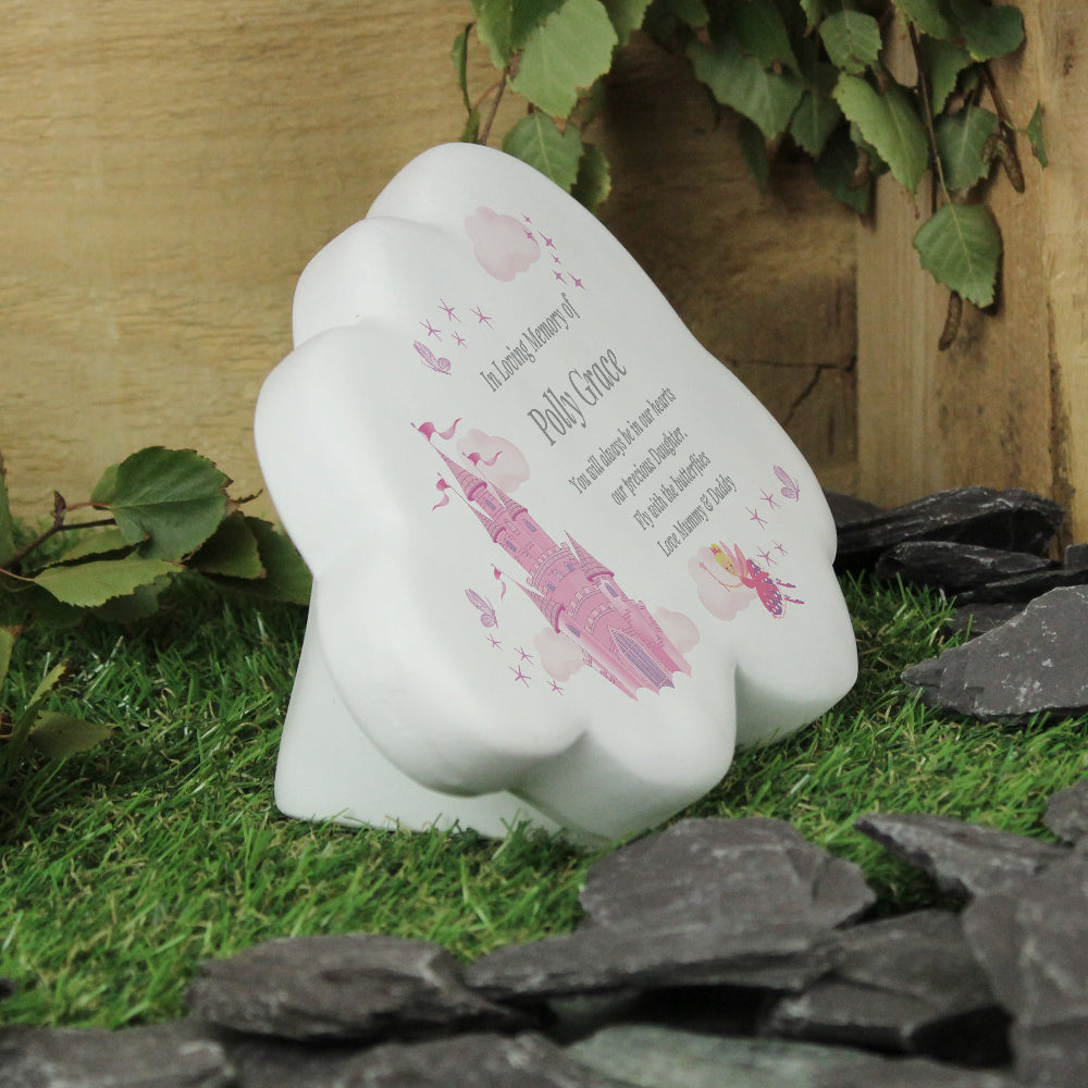 Eleanoras Personalised Fairy Castle Resin Memorial Cloud 