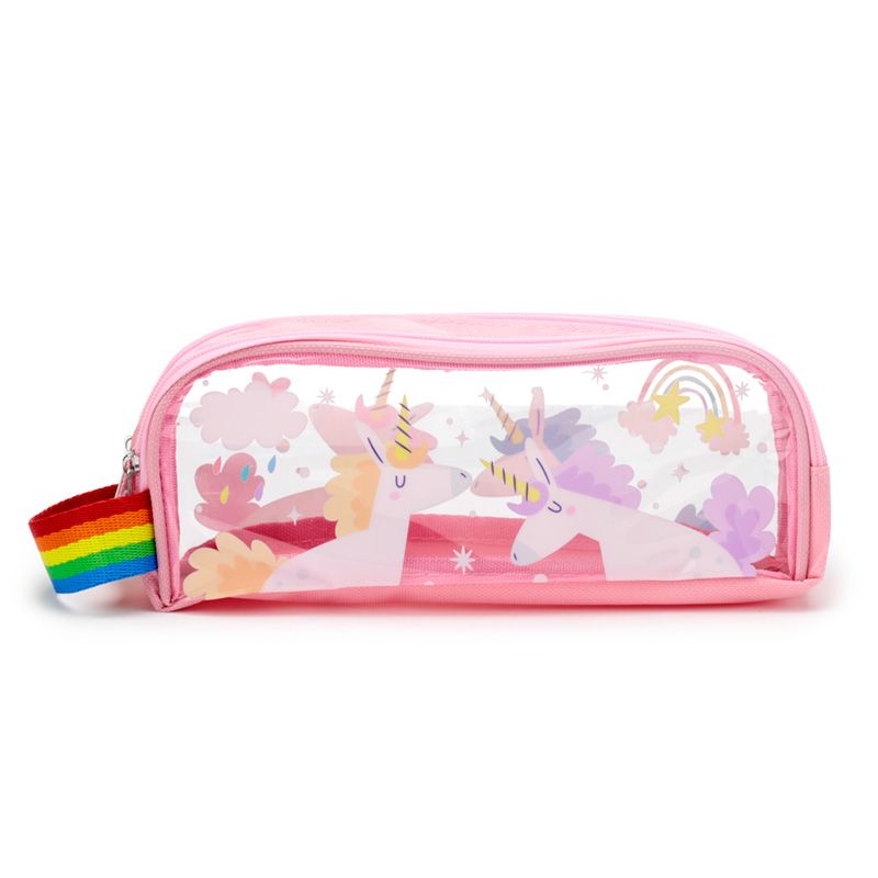 Eleanoras UNICORN MAGIC CLEAR WINDOW PENCIL CASE Pencil Cases