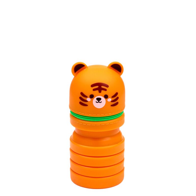 Eleanoras Adoramals Tiger Pop Up Silicone Pencil Case Pencil Cases