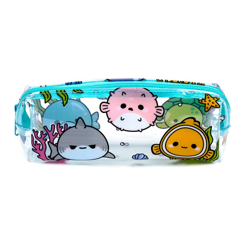 Eleanoras Adoramals Ocean Clear Pencil Case Pencil Cases