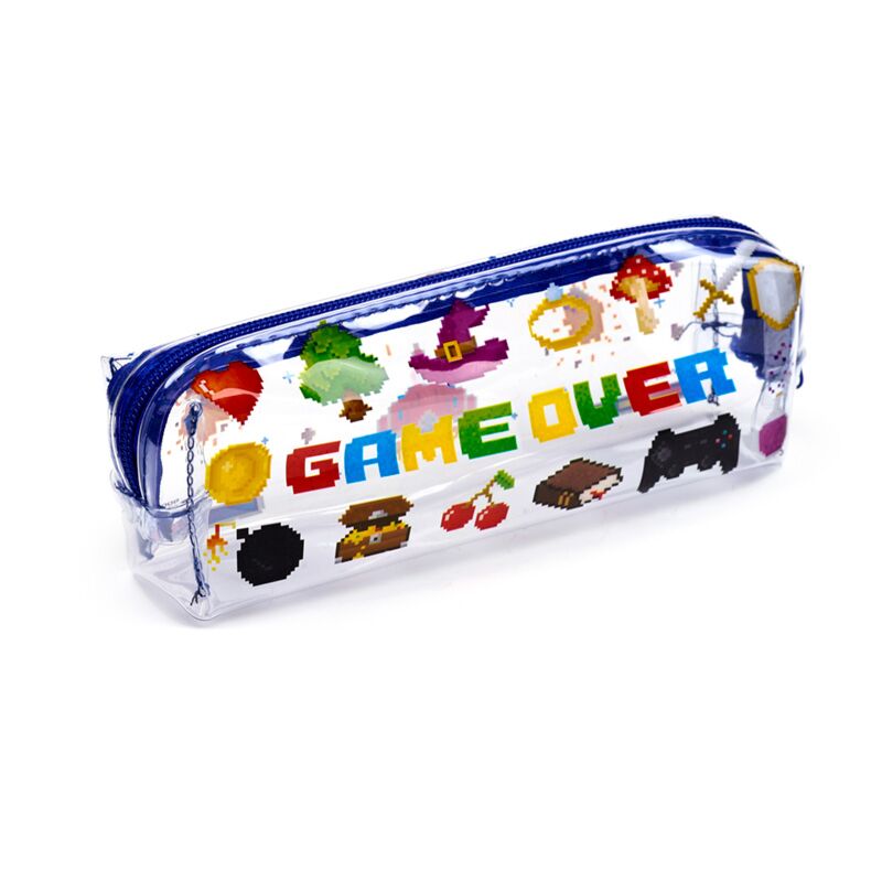 Eleanoras Game Over Clear Pencil Case Pencil Cases