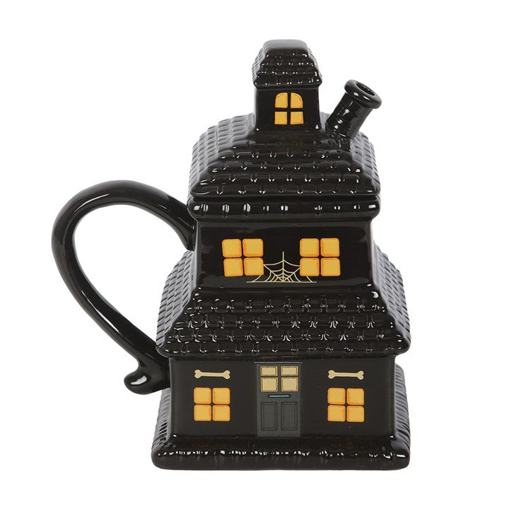 Eleanoras Black Haunted House Mug Mugs