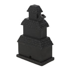 Eleanoras Black Haunted House Incense Cone Holder Incense Holders