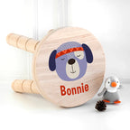 Eleanoras Personalised Cute Puppy Kids Stool Kids Stools