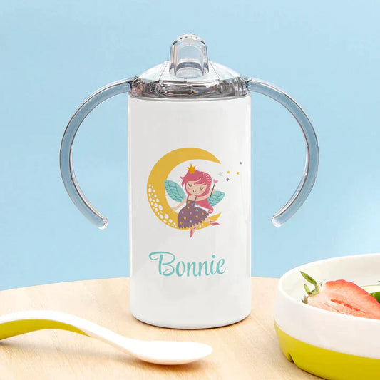 Eleanoras FAIRY PERSONALISED SIPPY CUP Mugs