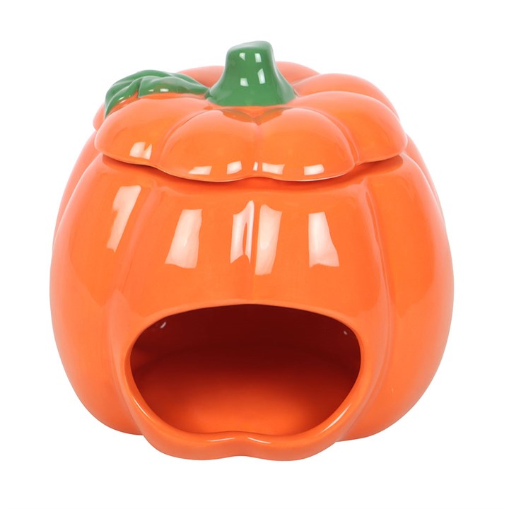 Eleanoras Cute Smiling Pumpkin Oil Burner and Wax Warmer 