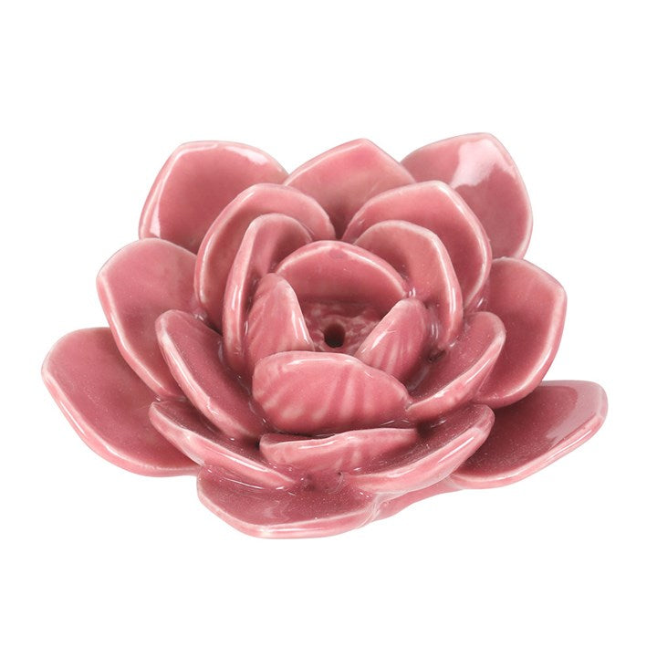 Eleanoras Pink Water Lily Incense Stick Holder Incense Holders
