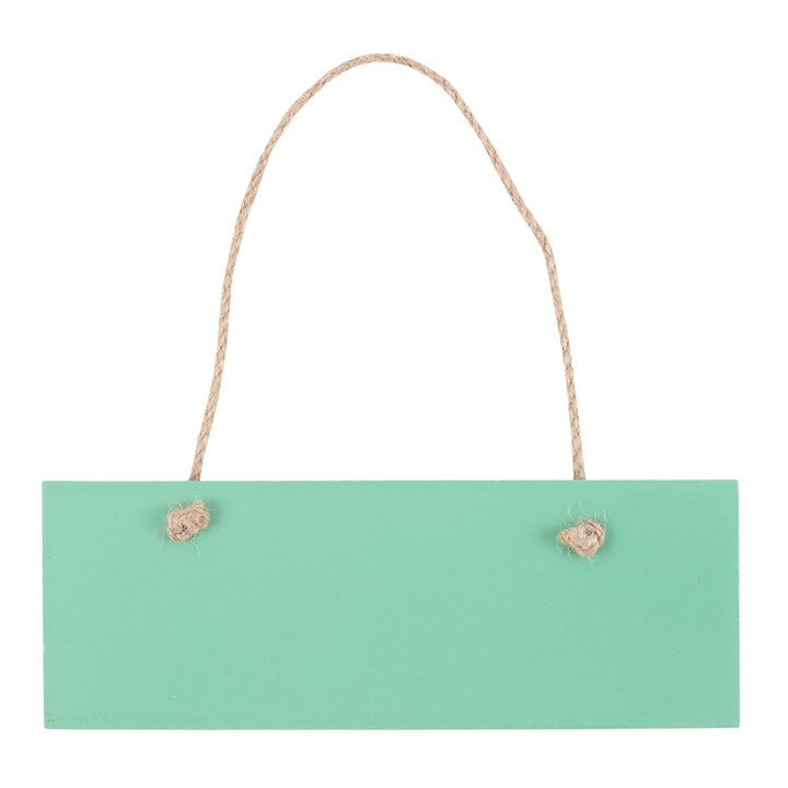 Eleanoras This Is Our Happy Place Light Green Hanging Sign Signs & Plaques