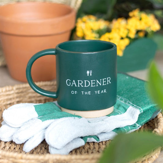 GARDENER OF THE YEAR MUG & GLOVE SET MUGS from Eleanoras