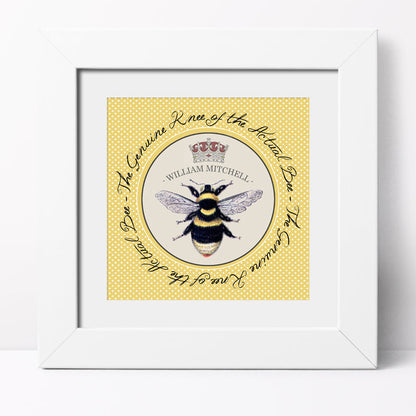 Eleanoras Bee's Knees Personalised Print Canvases