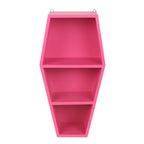 Small Hot Pink Coffin Shelf