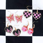 Flaming Butterfly Earrings