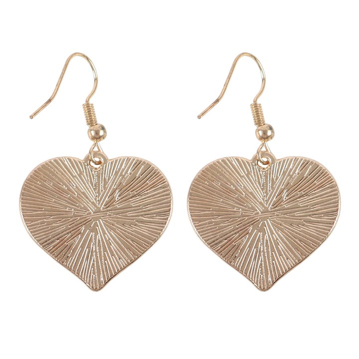 Burning Heart Earrings