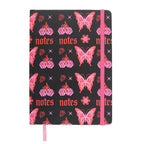 Flaming Butterfly A5 Notebook