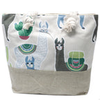 Llama Rope Handle Bag