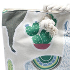 Llama Rope Handle Bag