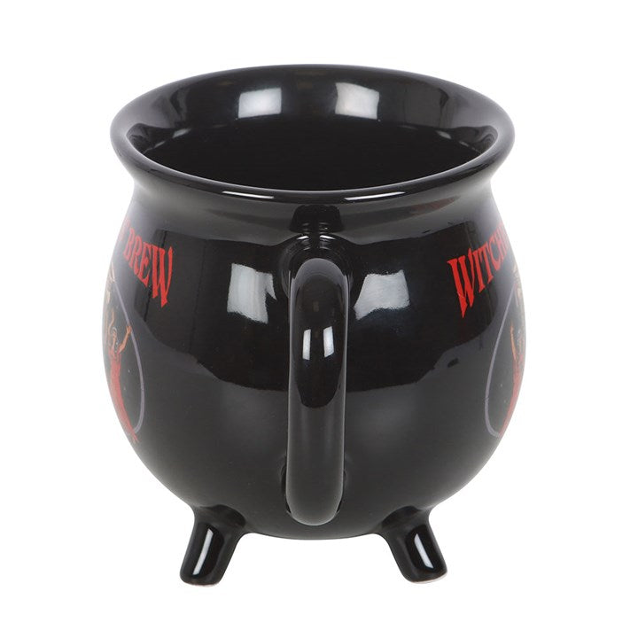 Witches' Brew Cauldron Mug by Steven Rhodes