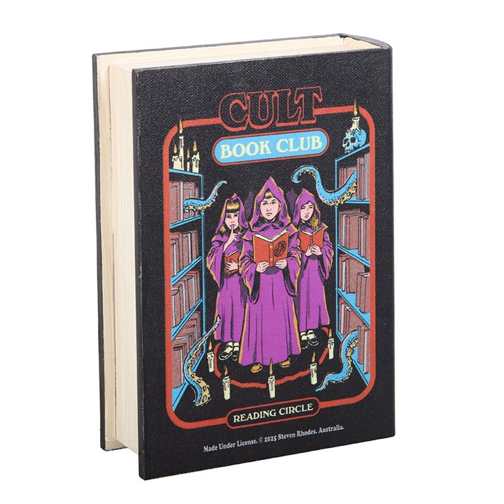 Cult Book Club Shaped Storage Box by Steven Rhodes