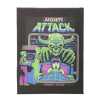 Anxiety Attack Canvas Plaque by Steven Rhodes