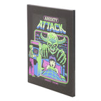Anxiety Attack Canvas Plaque by Steven Rhodes