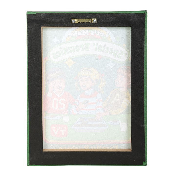 Let's Make Brownies Canvas Plaque by Steven Rhodes