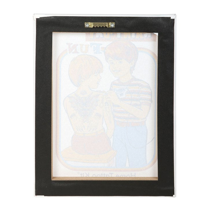 Rainy Day Fun Canvas Plaque by Steven Rhodes