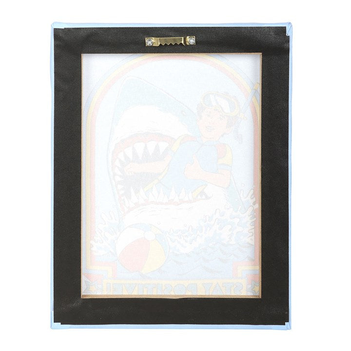 Stay Positive Canvas Plaque by Steven Rhodes