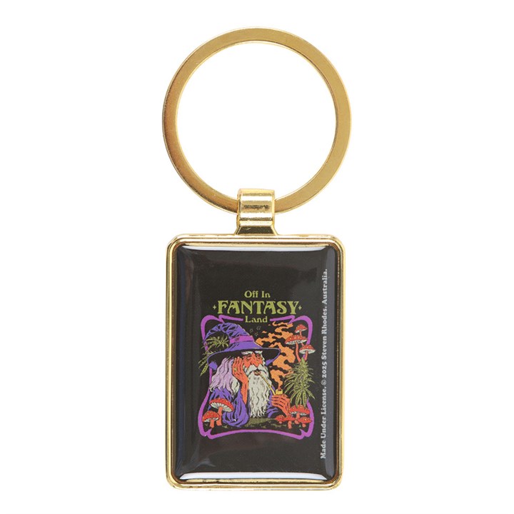 Fantasy Land Keyring by Steven Rhodes