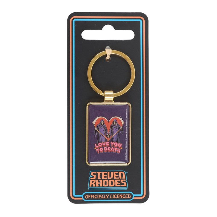 Love You To Death Keyring | Steven Rhodes
