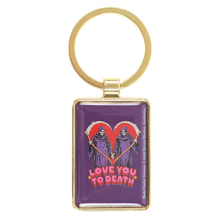 Love You To Death Keyring | Steven Rhodes
