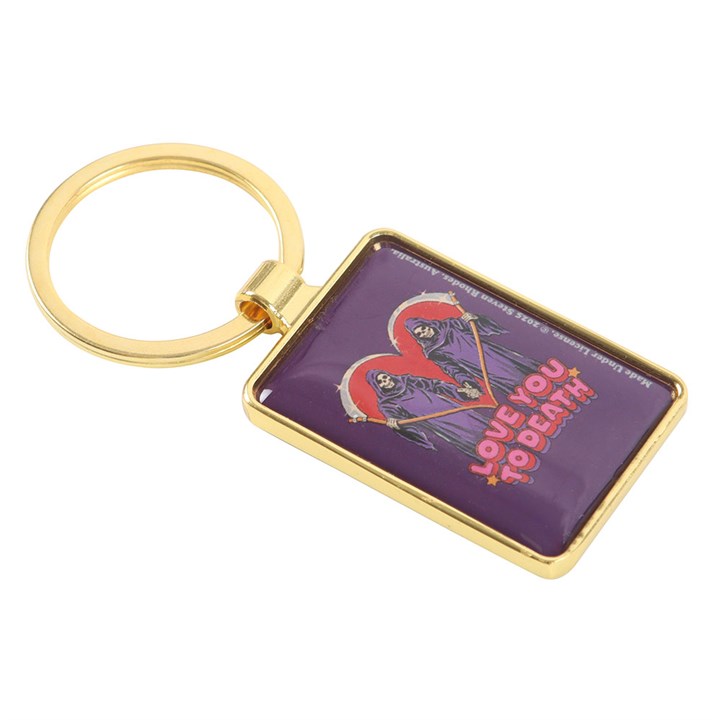 Love You To Death Keyring | Steven Rhodes