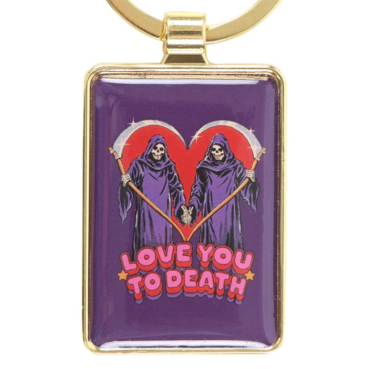 Love You To Death Keyring | Steven Rhodes